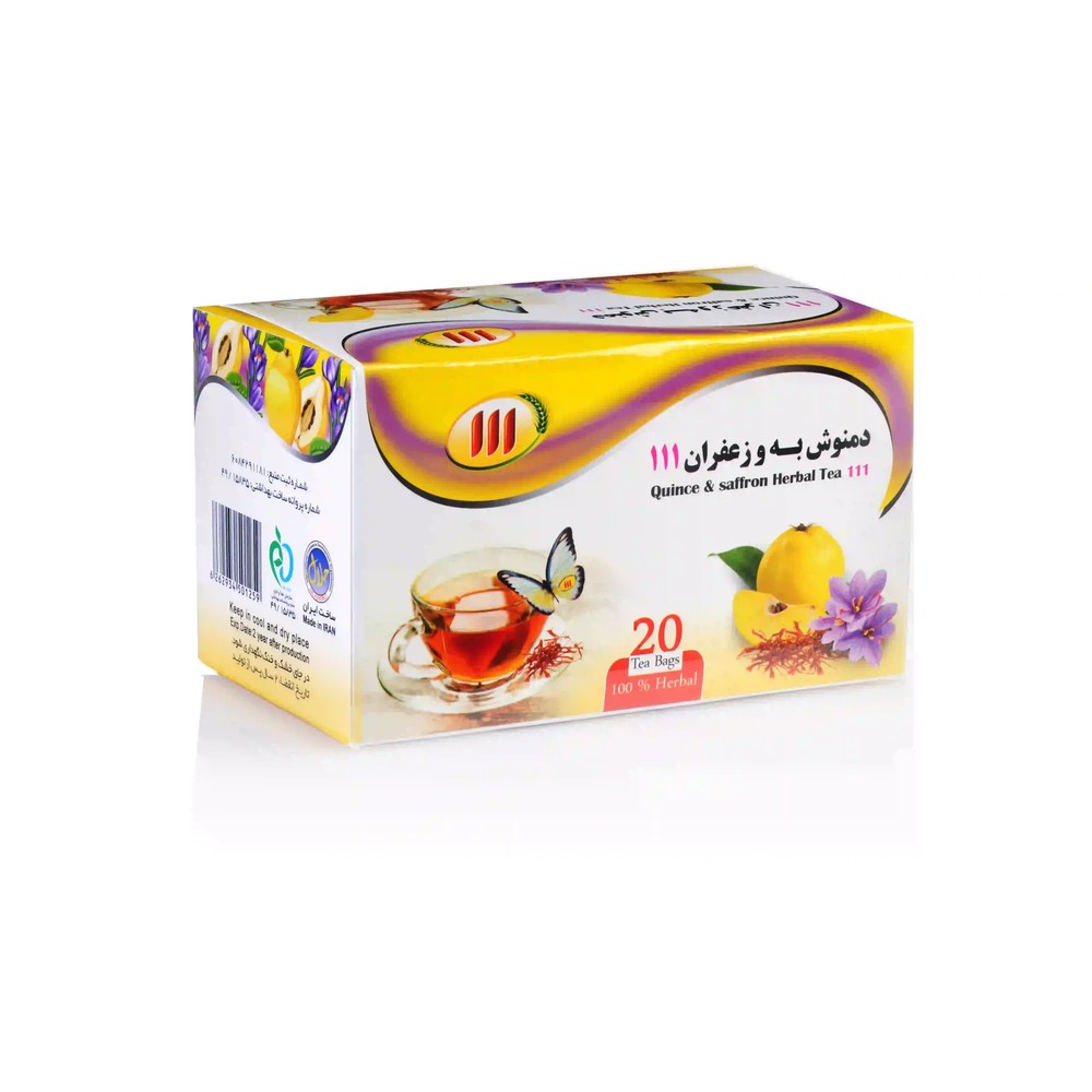 دمنوش به و زعفران 111