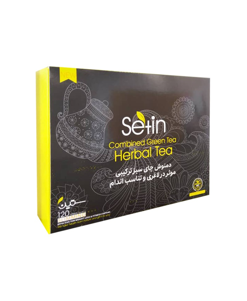 دمنوش چای سبز ترکیبی ستین 240 گرم