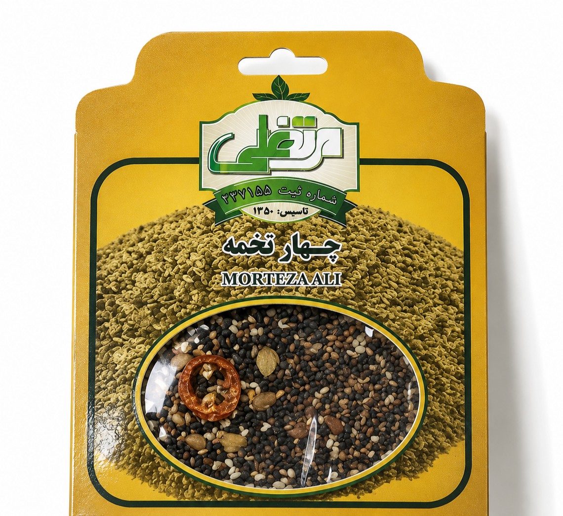 چهارتخم ورق 12 عددی