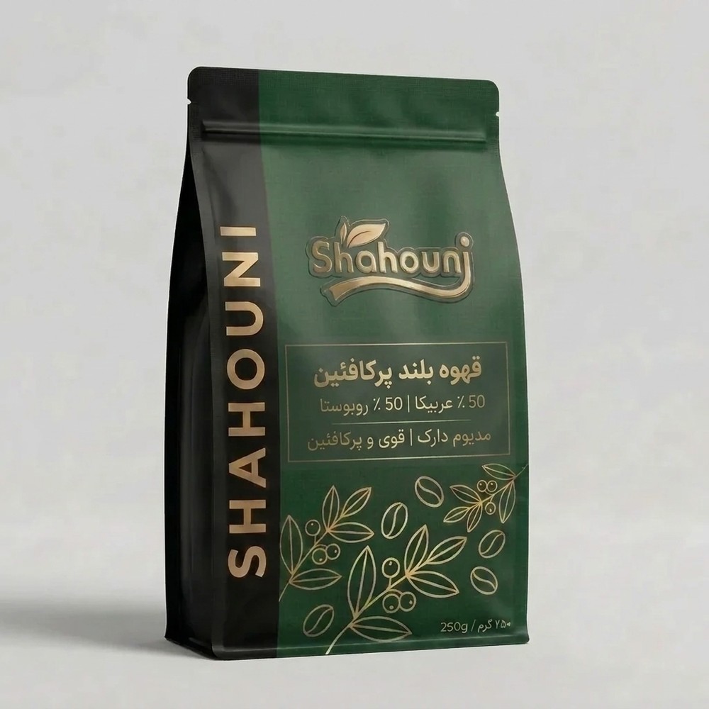 قهوه بلِند پر کافئین