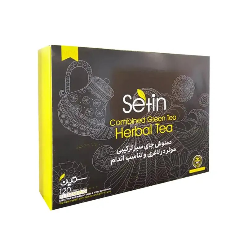 دمنوش چای سبز ترکیبی ستین