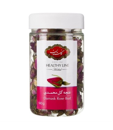 دمنوش 40 گرم پت غنچه گل محمدی گلستان