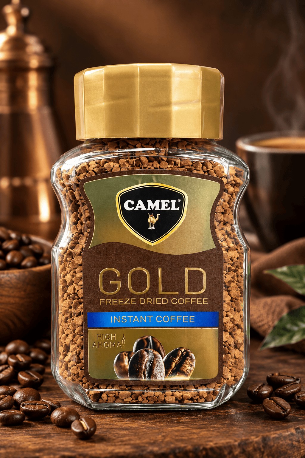 قهوه فوری کمل گلد Camel Gold