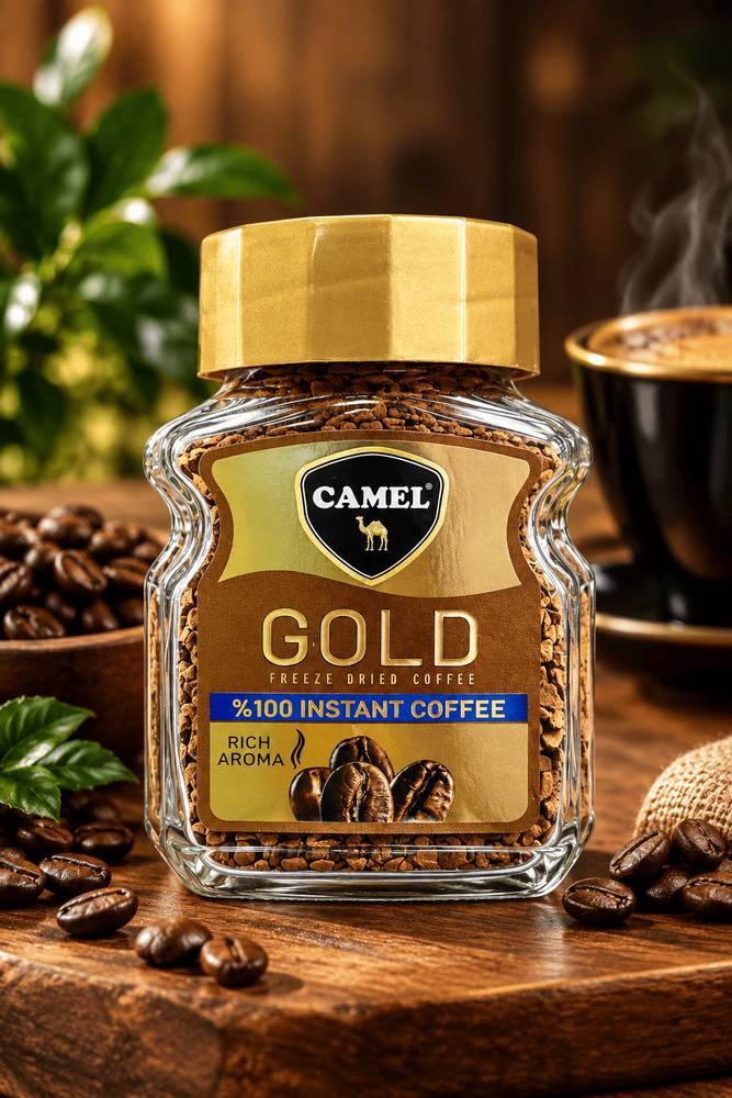 قهوه فوری کمل گلد 50 گرم | Camel Gold