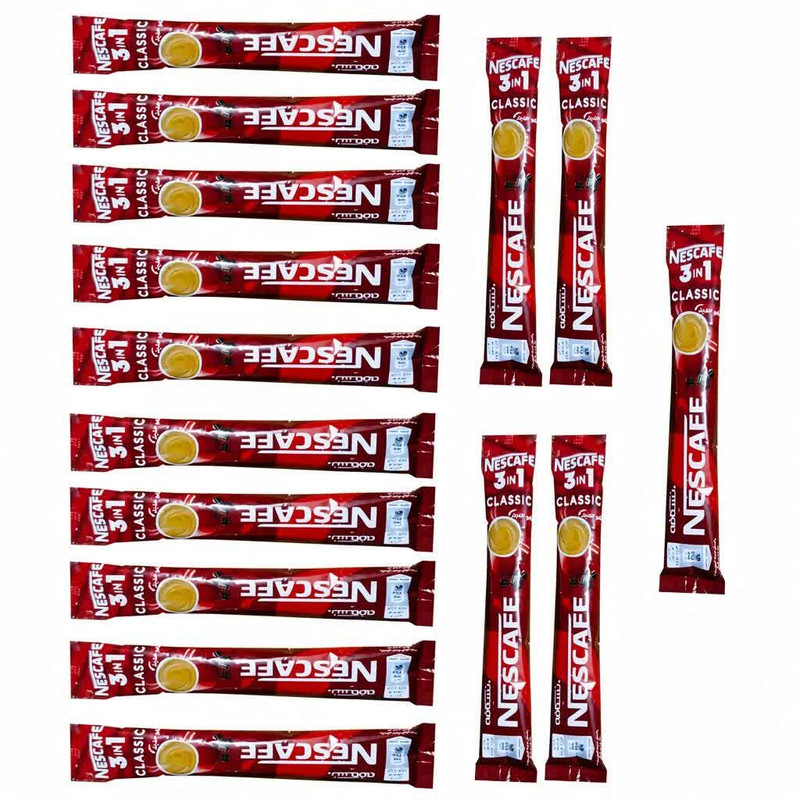 کافی میکس فوری کلاسیک نسکافه - 20 گرم بسته 15 عددی