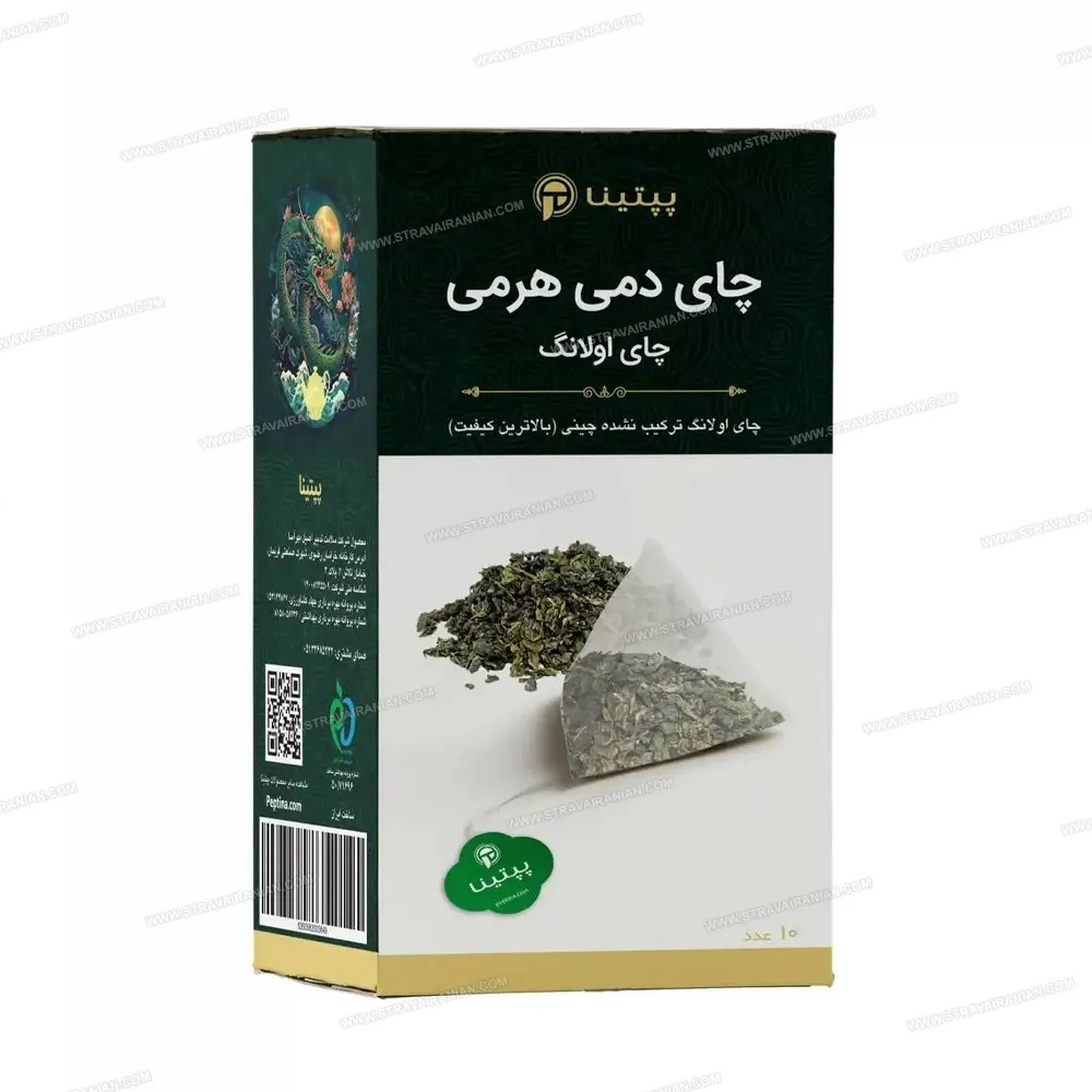 چای دمی هرمی اولانگ پپتینا بسته 10 عددی با بهترین قیمت + خرید آنلاین