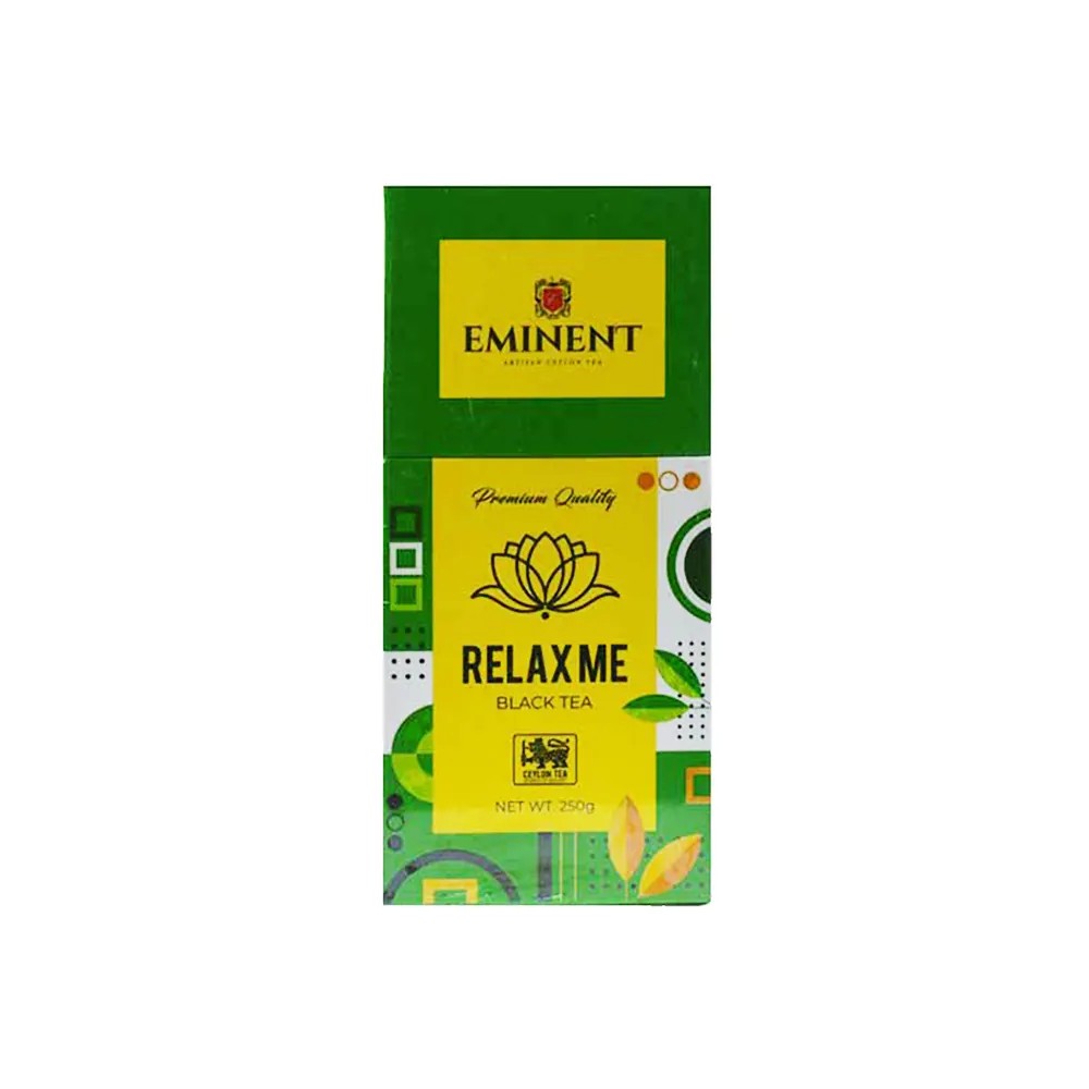 چای سياه پاکتی با طعم آرام بخش امیننت 250 گرم مدل Eminent Relaxme Black Tea