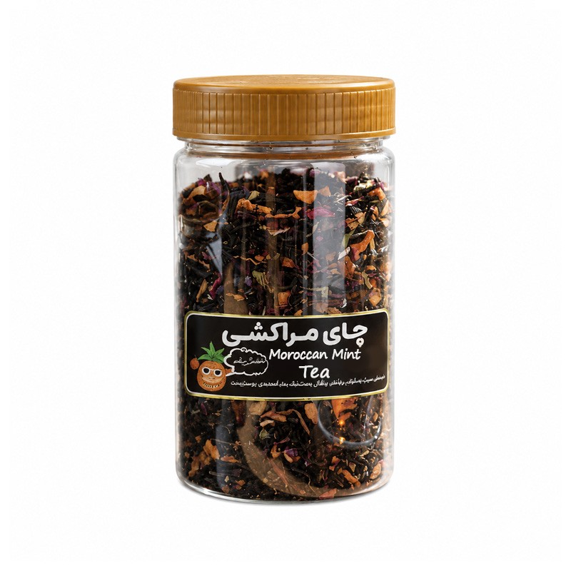 چای مراکشی قوطی 170 گرمی پک 10 عددی