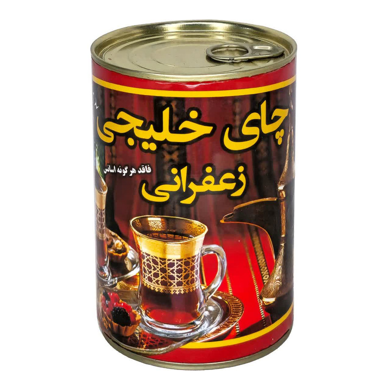 چای سیاه زعفرانی خلیجی - 200 گرم