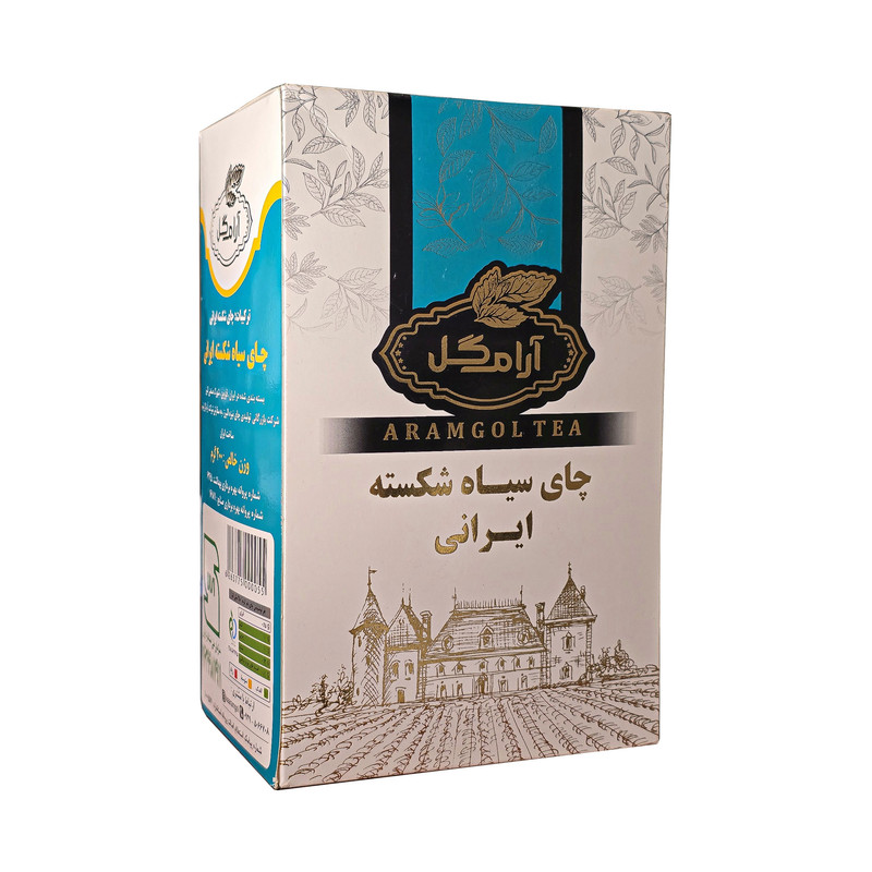 چای سیاه شکسته ایرانی آرام گل - 400 گرم