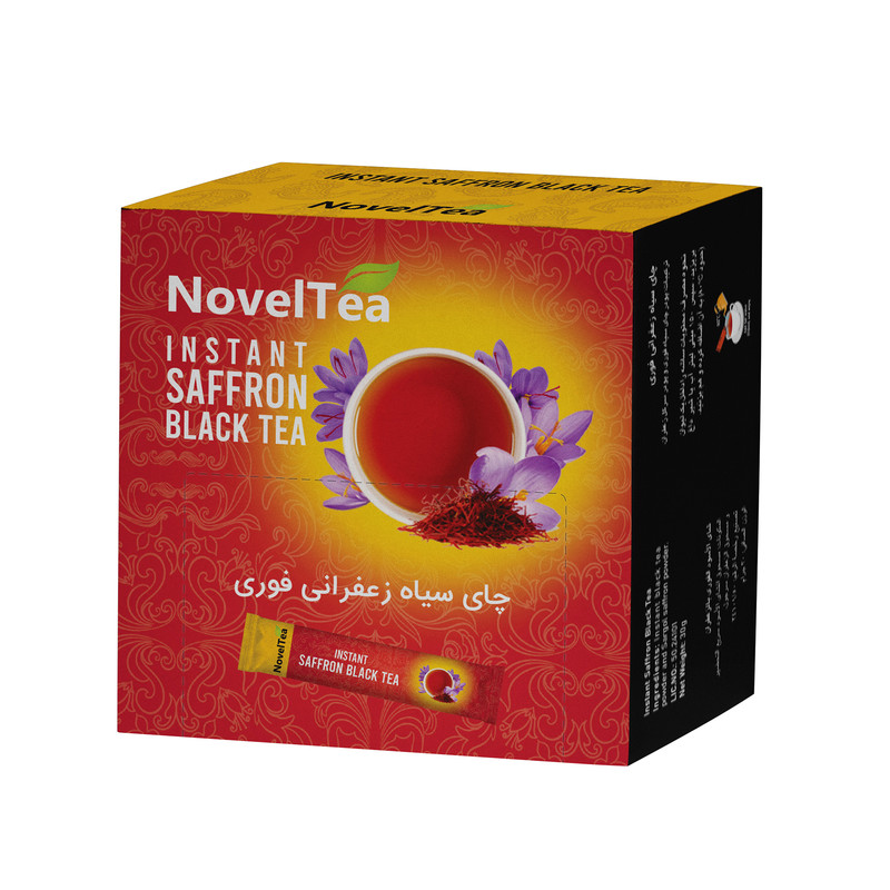 چای زعفرانی فوری ناولتی - 30 گرم بسته 30 عددی