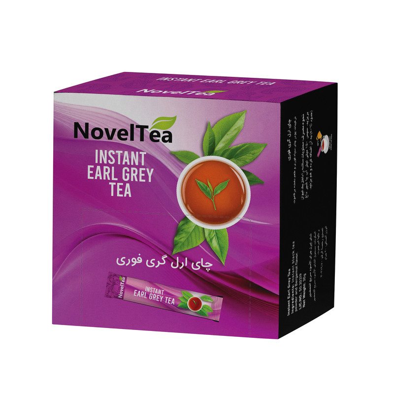 چای ارل گری فوری ناولتی - 30 گرم بسته 30 عددی
