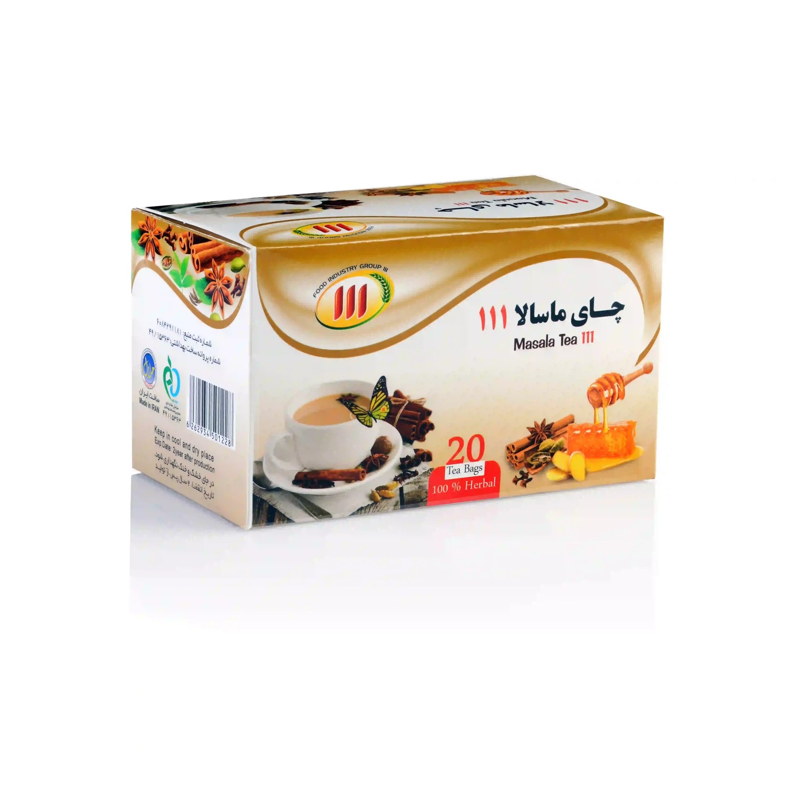 چای ماسالا 111 (کیسه‌ای)