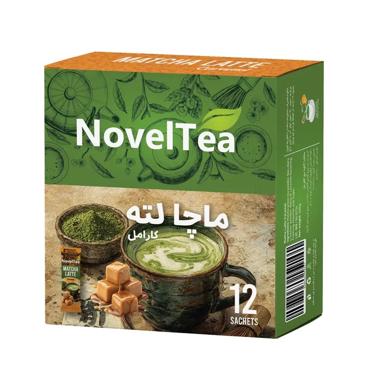 ماچا لته کارامل ناولتی