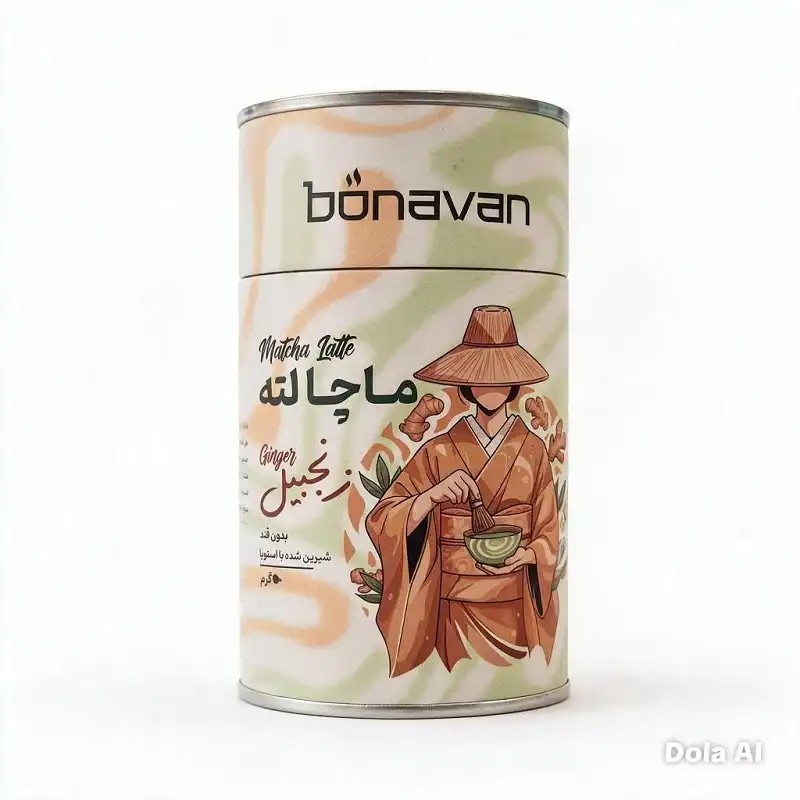 ماچا لته با طعم زنجبیل 50 گرمی بناوان