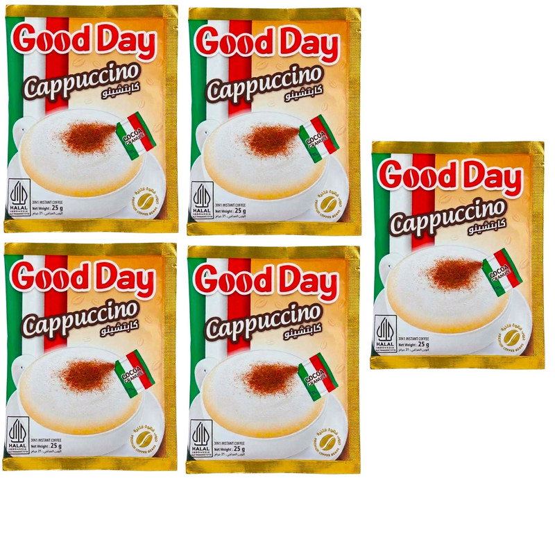 کاپوچینو گوددی - 25 گرم بسته 5 عددی