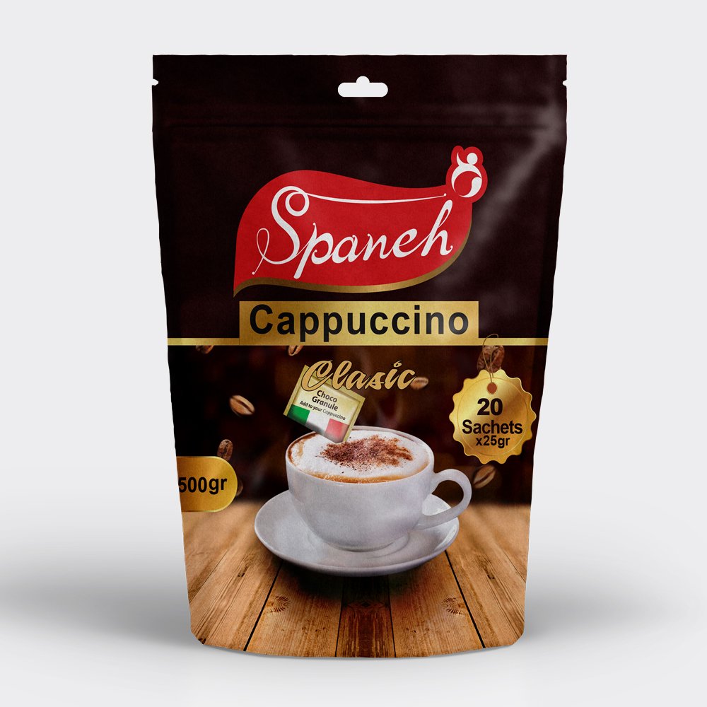 کاپوچینو کلاسیک بسته 20 عددی