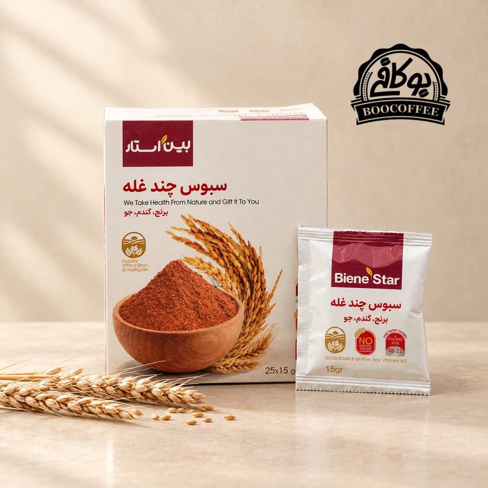 پودر سبوس چند غله دکتر بیز