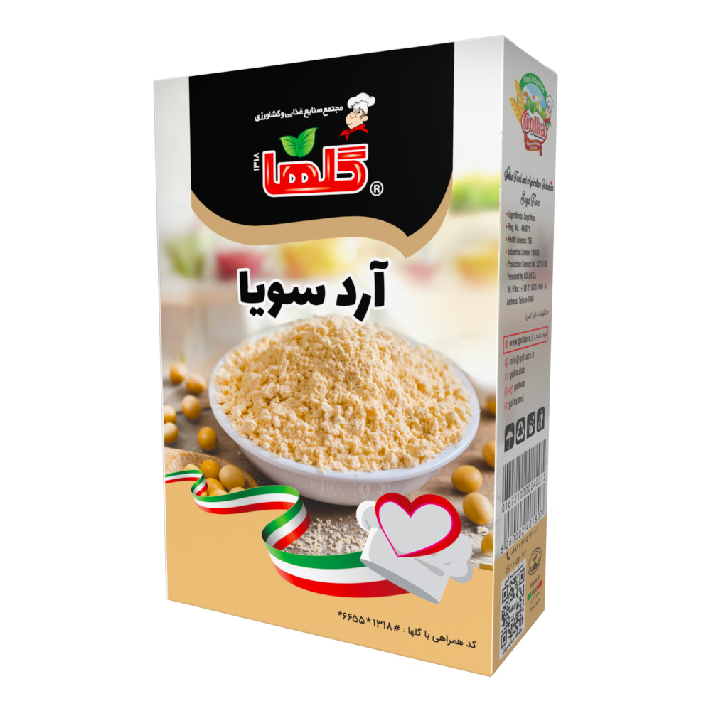 آرد سویا – 200 گرم(جعبه) – کارتن 12 گلها