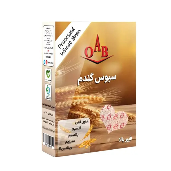 سبوس گندم اُ.آ.ب - 200 گرم
