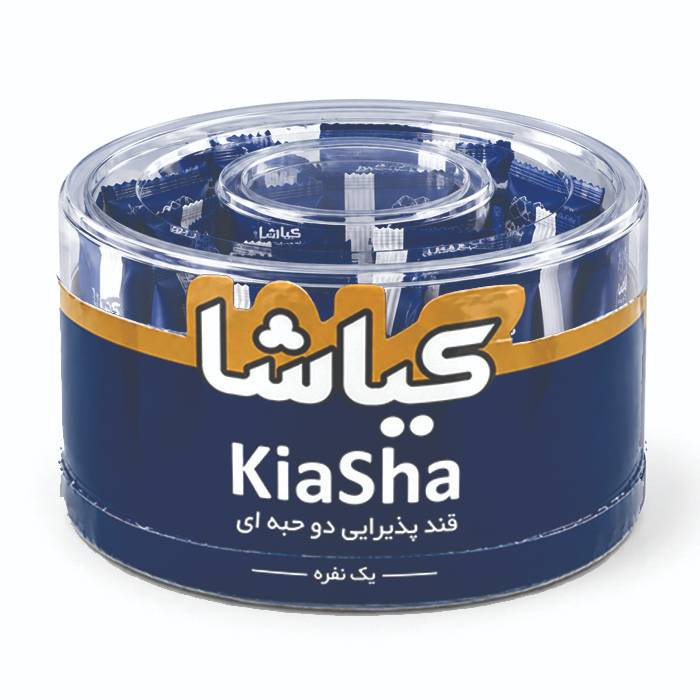 قند حبه ای کیاشا - 300 گرم بسته ۵۰ عددی