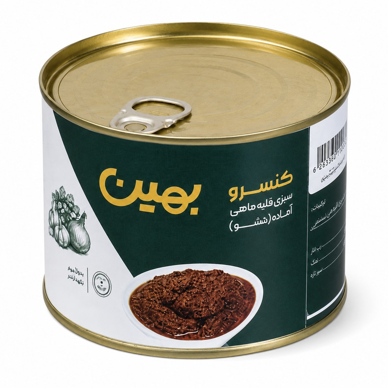 کنسرو کنسرو قلیه ماهی بهین - 450 گرم