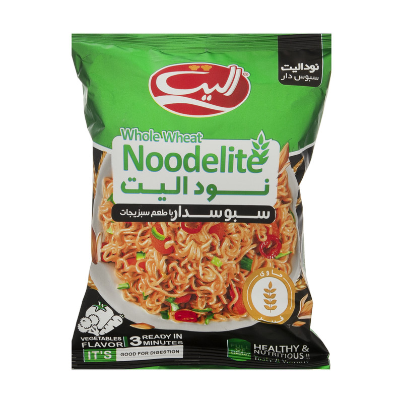 نود الیت با طعم سبزیجات الیت - 75 گرم