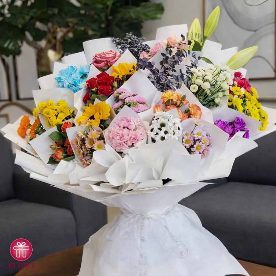 Achille Large Flower Bouquet