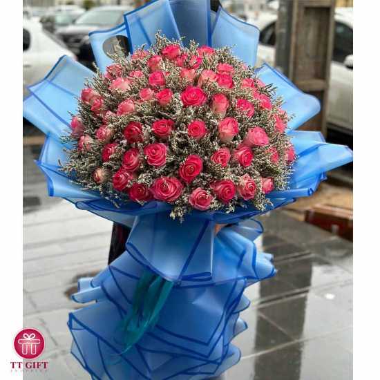 Samaneh Luxury Jumilia Rose Flower Bouquet