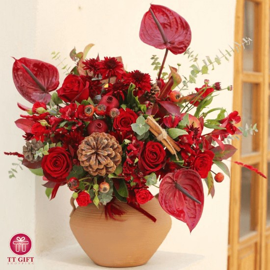 Flower vase special Yalda gift