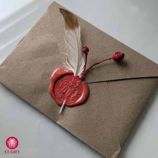 Printing a handwritten, sealed souvenir letter