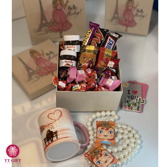 Maria Mug and Chocolate Economical Gift Package