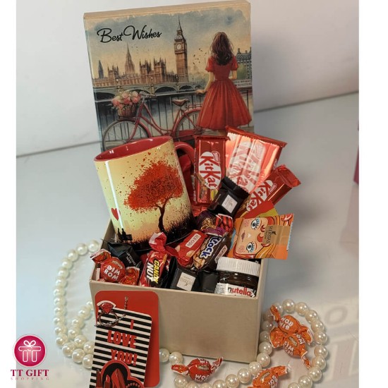 Rozita Economic Mug and Chocolate Gift Package