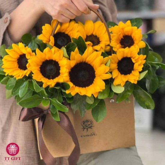 Behkam Economic Sunflower Flower Box