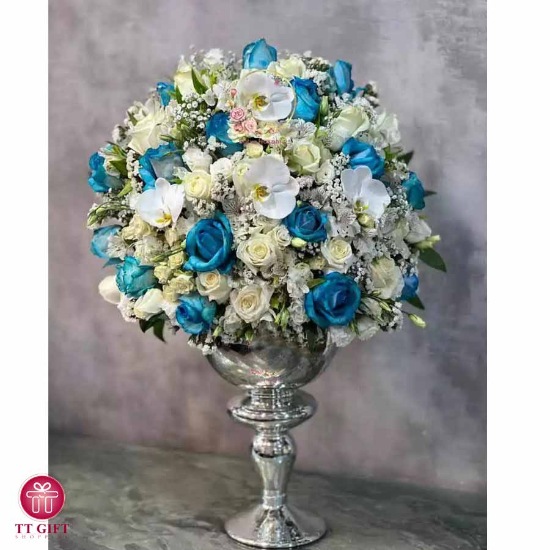 Ravis Luxury Rose and Orchid Flower Cup