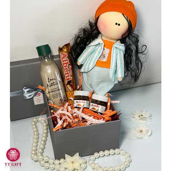 sarina Chocolate and Doll Package