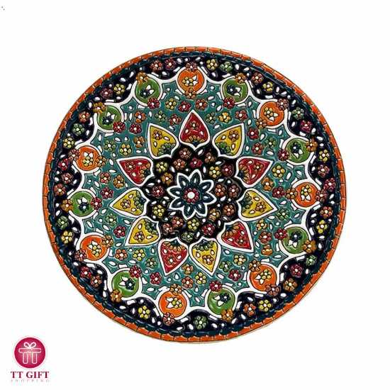 Enamel wall plate
