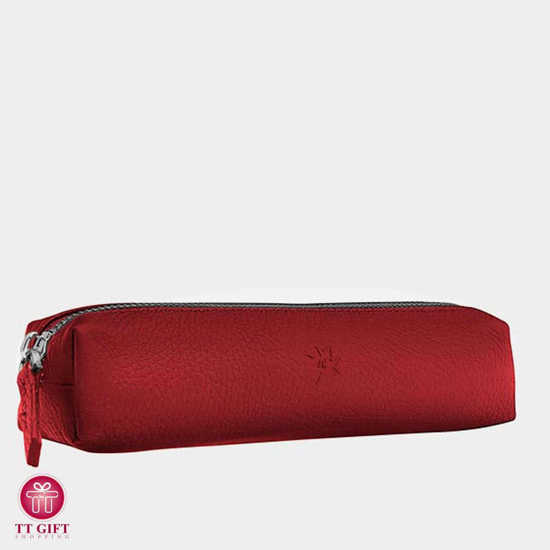 Novin leather cosmetic bag for women
