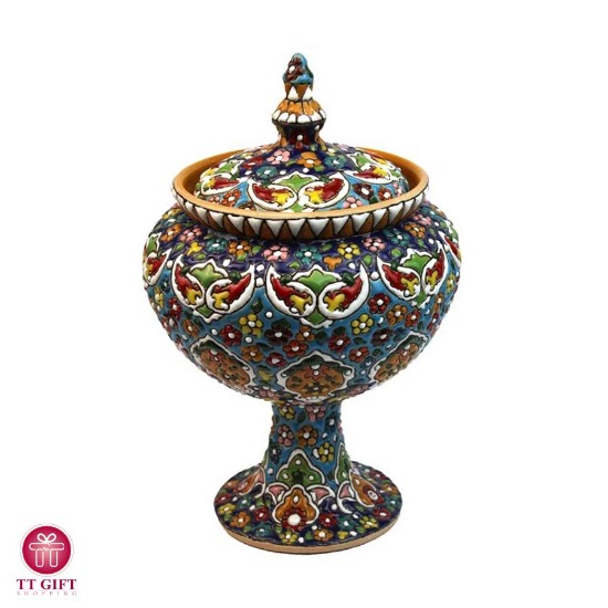 Enamel Chocolate Dish