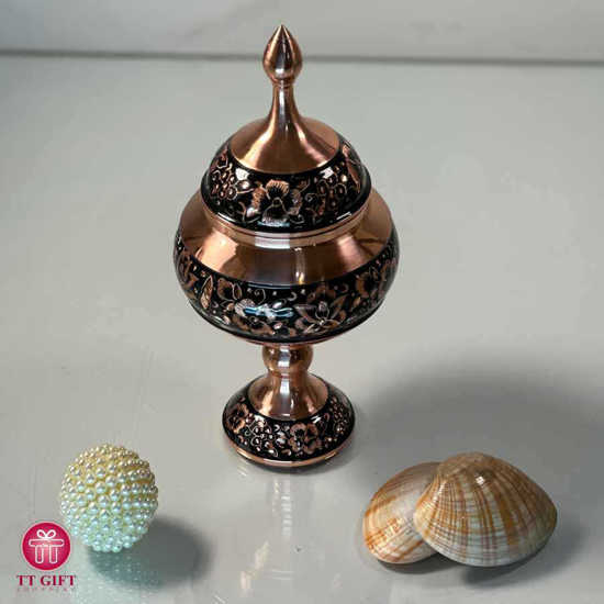 Copper Chocolate container