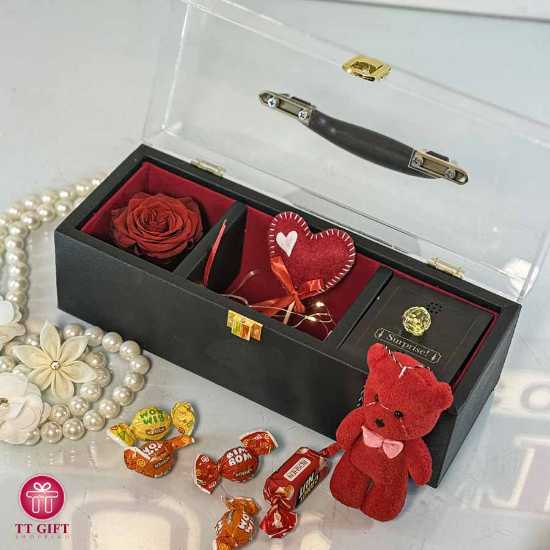 Musical Red Eternal Rose 3