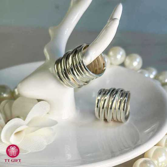 Saran steel ring