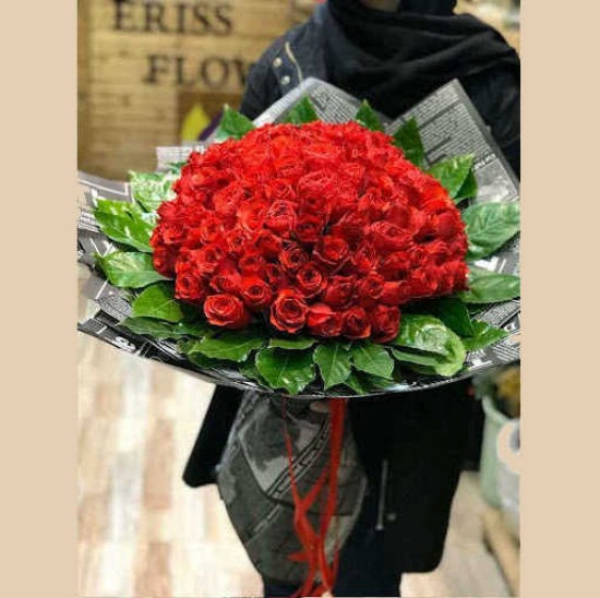 Shilan Red Roses Flower Bouquet for Birthday