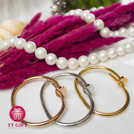Cartier nail bracelet
