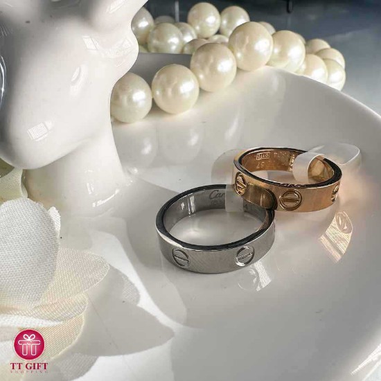 Cartier steel ring