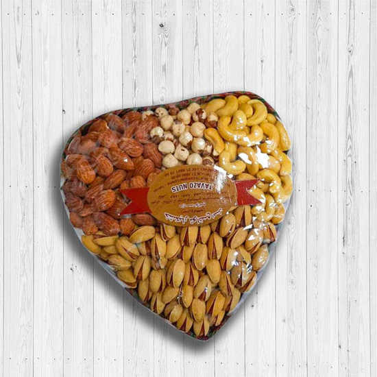 heart disign nuts