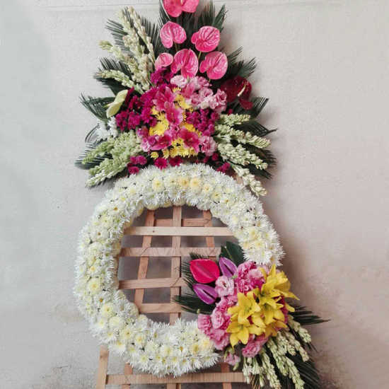 Golban Luxury Wreath Flower for Opening