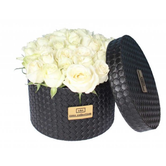 Sepidar White Rose Flower Box