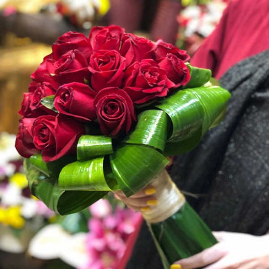 Bojan Economic Red Rose Flower Bouquet
