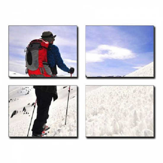 Print Photo on 4 Panels